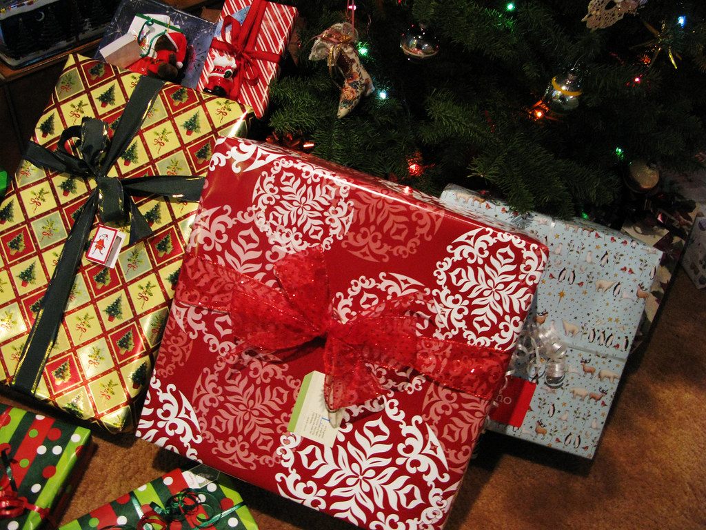Wrapped gifts
