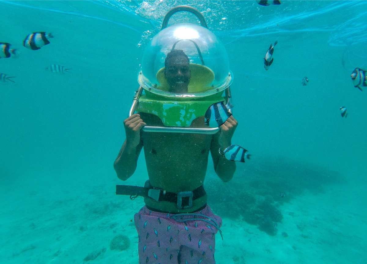 Undersea Walk – Ile aux Cerfs photo 2